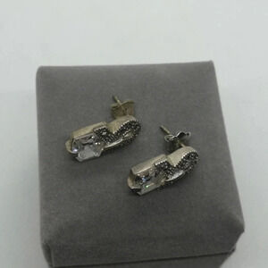 Marcasite sterling  earrings